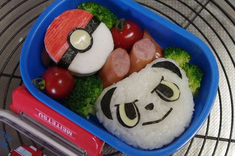 キャラ弁 ヤンチャムとモンスターボール レシピ 作り方 By Chatblanc クックパッド 簡単おいしいみんなのレシピが359万品