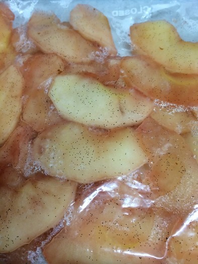 アップルパイ用 リンゴ煮 バニラ風味の写真