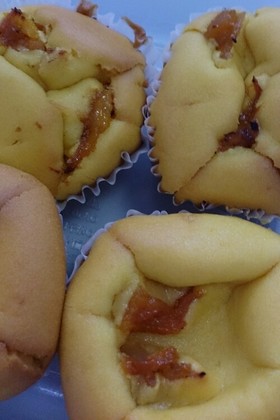 簡単すぎる煮物リメイク♡かぼちゃマフィン