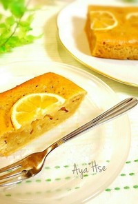 簡単♪バター不要＊レモンヨーグルトケーキ