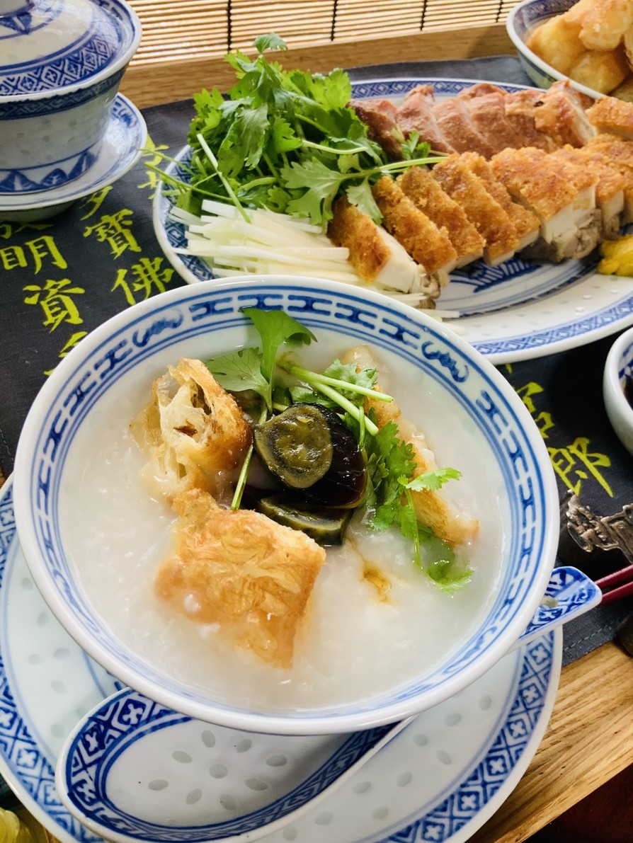 中華粥は「お米のポタージュ」基本の画像