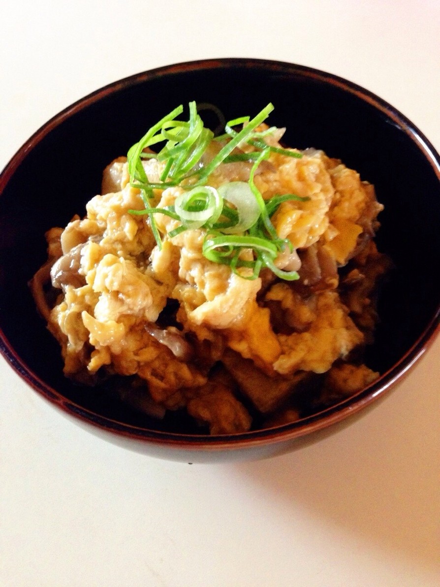 高野豆腐と舞茸の卵とじの画像