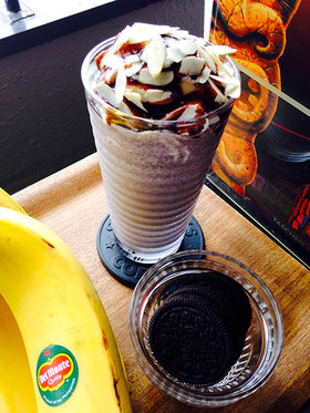 オレオとバナナのフラペチーノ