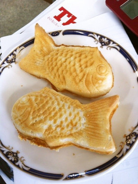 みんな大好き【餃子たい焼き】♪