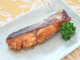 鮭の簡単照り焼き