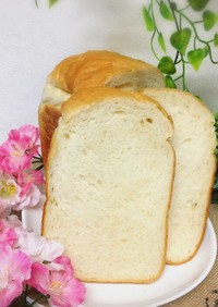 HB早焼き☆水あめin豆乳ふわふわ食パン
