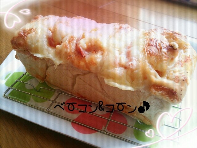 パウンド型で☆お惣菜パン(*´∀`)♪の画像