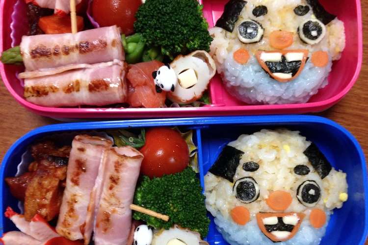 ちっちゃいおっさんキャラ弁 レシピ 作り方 By Coco2412 クックパッド 簡単おいしいみんなのレシピが375万品