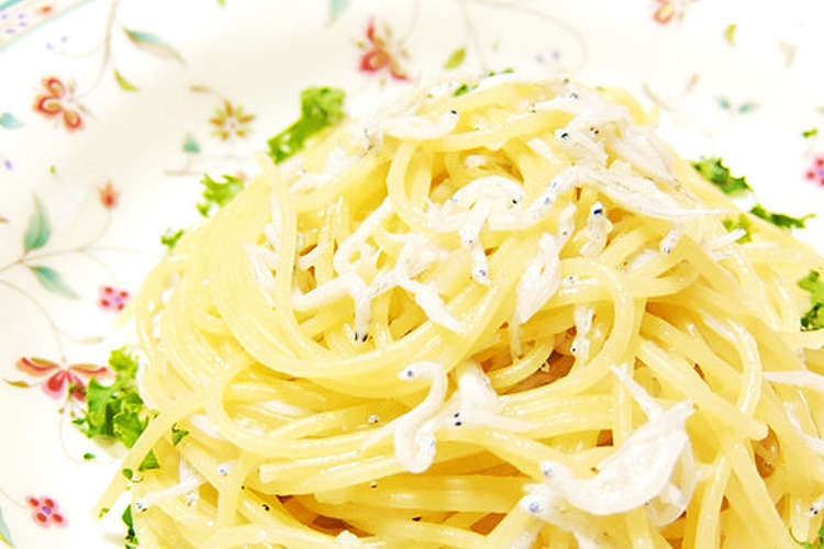 シンプル美味 しらすのペペロンチーノ レシピ 作り方 By シブイ脇役さん クックパッド