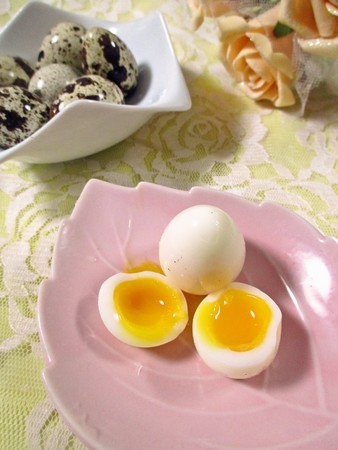 ぷちとろ～♫半熟うずら卵の画像
