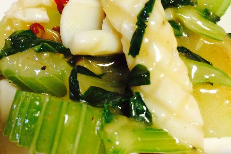 イカとセロリのピリ辛中華炒め レシピ 作り方 By ゾネキチ クックパッド 簡単おいしいみんなのレシピが373万品