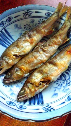 簡単!お家で☆鮎の塩焼き♡