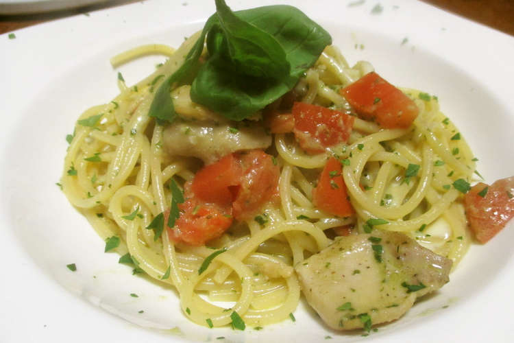 本格 鶏肉のジェノベーゼクリームパスタ レシピ 作り方 By 見習い料理人 将 クックパッド 簡単おいしいみんなのレシピが352万品