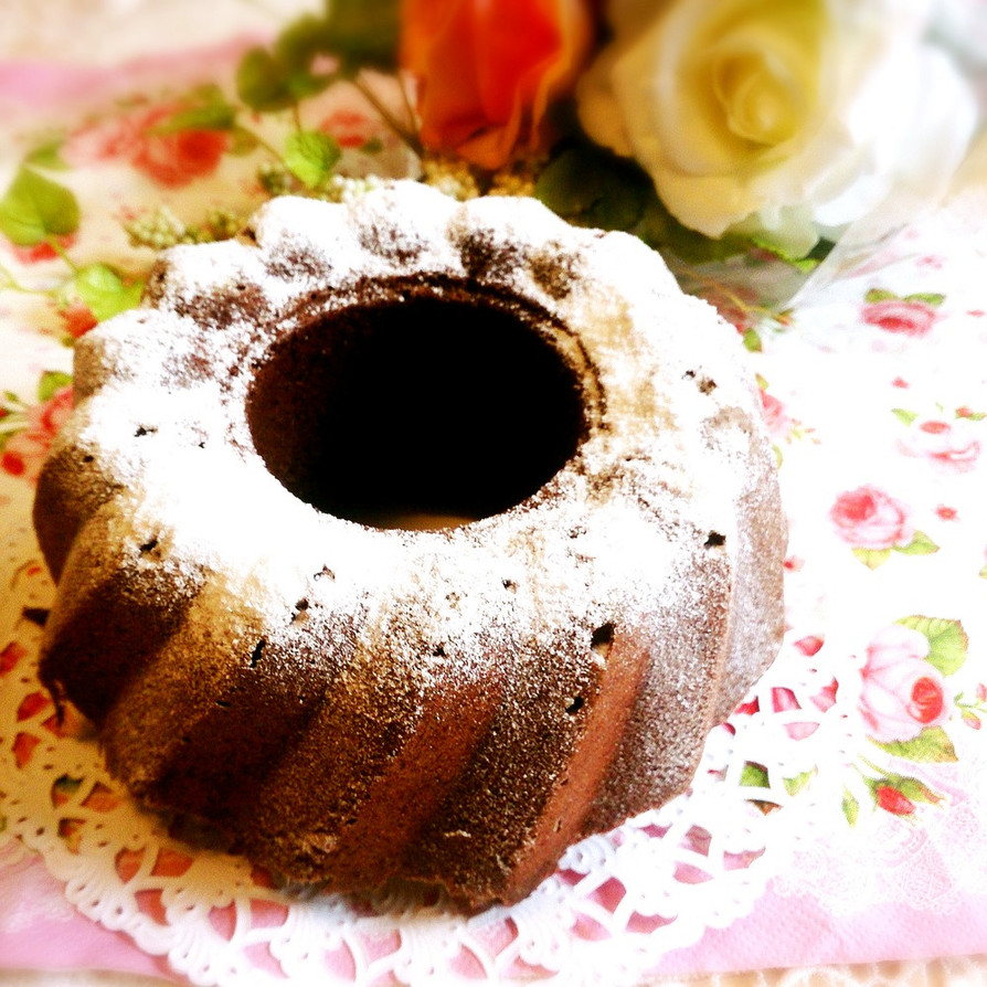 チョコレートケーキ~クグロフ型~18cmの画像