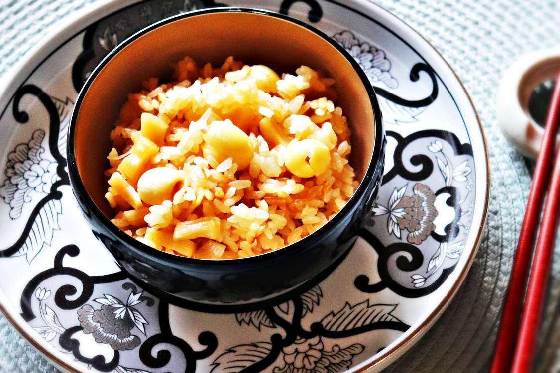 ハスの実と干し貝柱で薬膳風炊き込みご飯 レシピ 作り方 By Kebeibiko クックパッド 簡単おいしいみんなのレシピが379万品