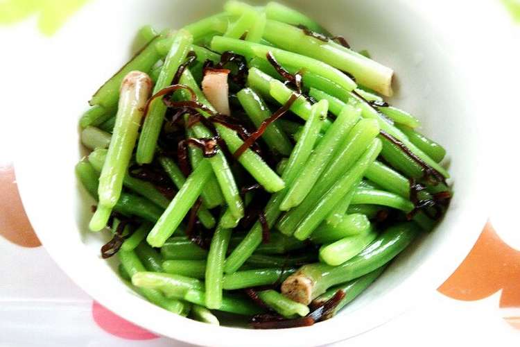 ミズ 山菜 の塩昆布あえ レシピ 作り方 By あいりんママ クックパッド 簡単おいしいみんなのレシピが361万品