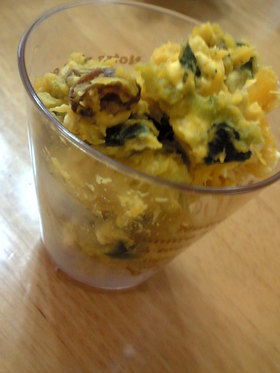 我が家人気のPumpkin salad
