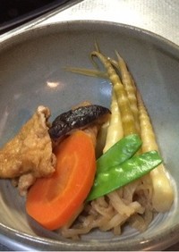 山菜ネマガリダケ(すずこ)  炊き合わせ