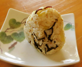 昆布たくあん☆おにぎり
