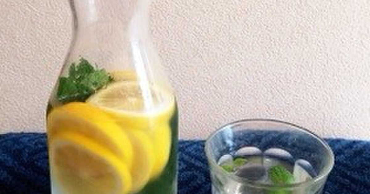 レモンとミントのフレーバーウォーター レシピ 作り方 By Kuni クックパッド 簡単おいしいみんなのレシピが358万品