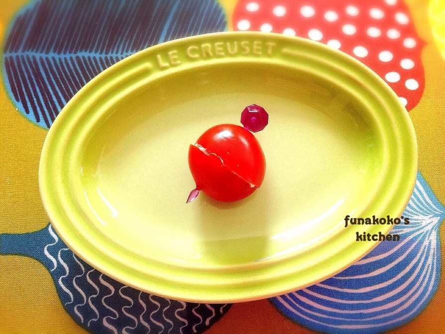 お弁当に♬簡単ミニトマトのマヨサンドの画像
