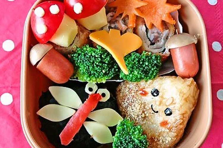 秋の遠足弁当 キャラ弁 レシピ 作り方 By みよしひろか クックパッド 簡単おいしいみんなのレシピが378万品