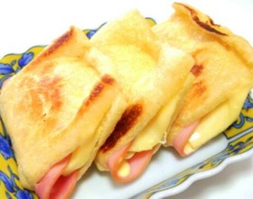 おつまみにも!油揚げの洋風パリパリ焼き