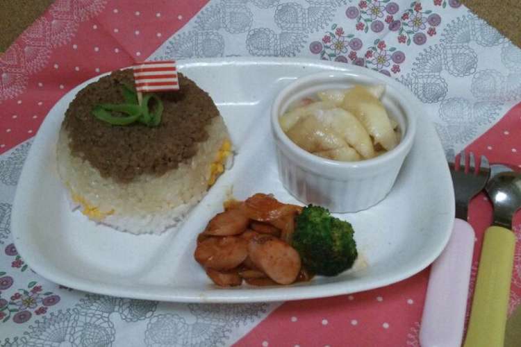 子供が喜ぶワンプレートご飯 レシピ 作り方 By うつせみまる クックパッド 簡単おいしいみんなのレシピが366万品