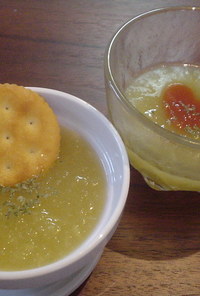 スイカのスープ2種