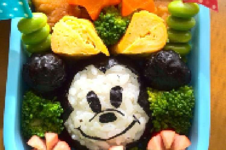 ミニーちゃんキャラ弁 黄色いリボン レシピ 作り方 By ねこちゃ ん クックパッド 簡単おいしいみんなのレシピが356万品