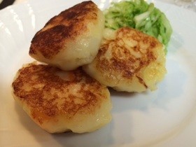 ポテトサラダのリメイク「ポテト焼き」