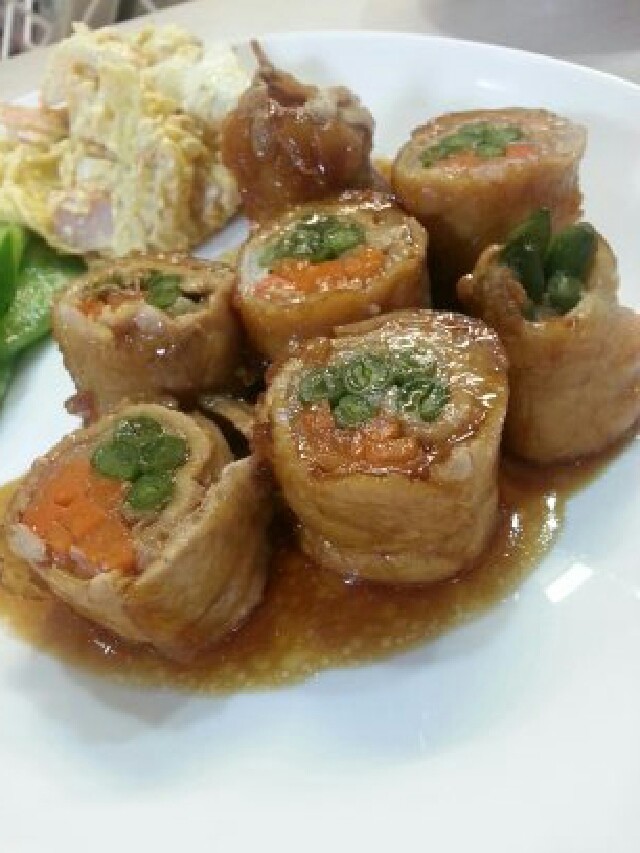 簡単♡野菜の肉巻き～照り焼きソース by ねいろママ 【クックパッド】 簡単おいしいみんなのレシピが353万品
