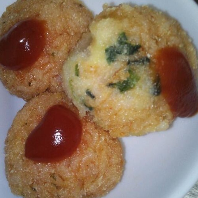 ライスボール風焼きチキンライス レシピ 作り方 By ずぼらおかあさん クックパッド 簡単おいしいみんなのレシピが359万品