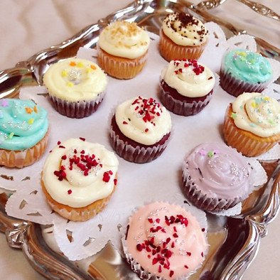アメリカ♡NYスタイルカップケーキの写真