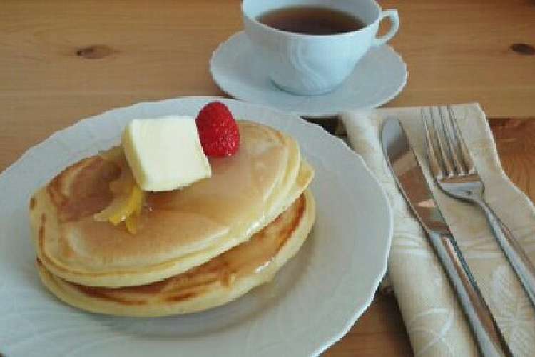 小麦粉から作るパンケーキ レシピ 作り方 By Sawako クックパッド 簡単おいしいみんなのレシピが350万品