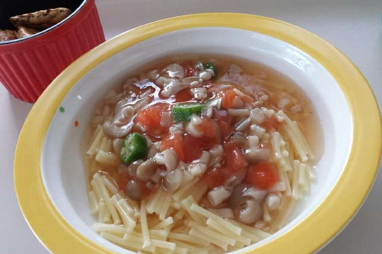 離乳食後期 完了 和風きのこスパ レシピ 作り方 By つばっちmama クックパッド 簡単おいしいみんなのレシピが377万品
