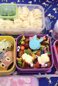 幼稚園✨初遠足✨簡単おにぎりお弁当