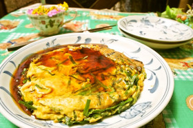 店より美味しいと言われた♪ニラ玉あんかけ