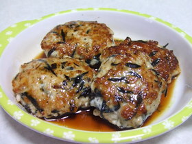 ひじき入りつくね焼き