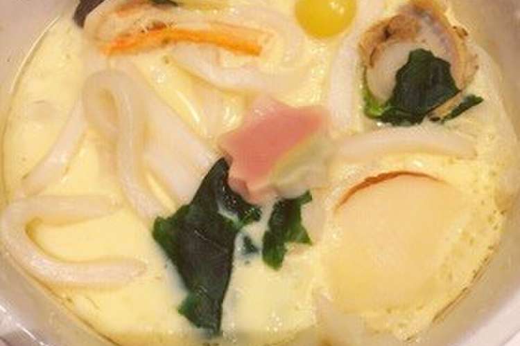 うどん入茶碗蒸し おだまき蒸し レシピ 作り方 By はちみつマミィ クックパッド 簡単おいしいみんなのレシピが353万品