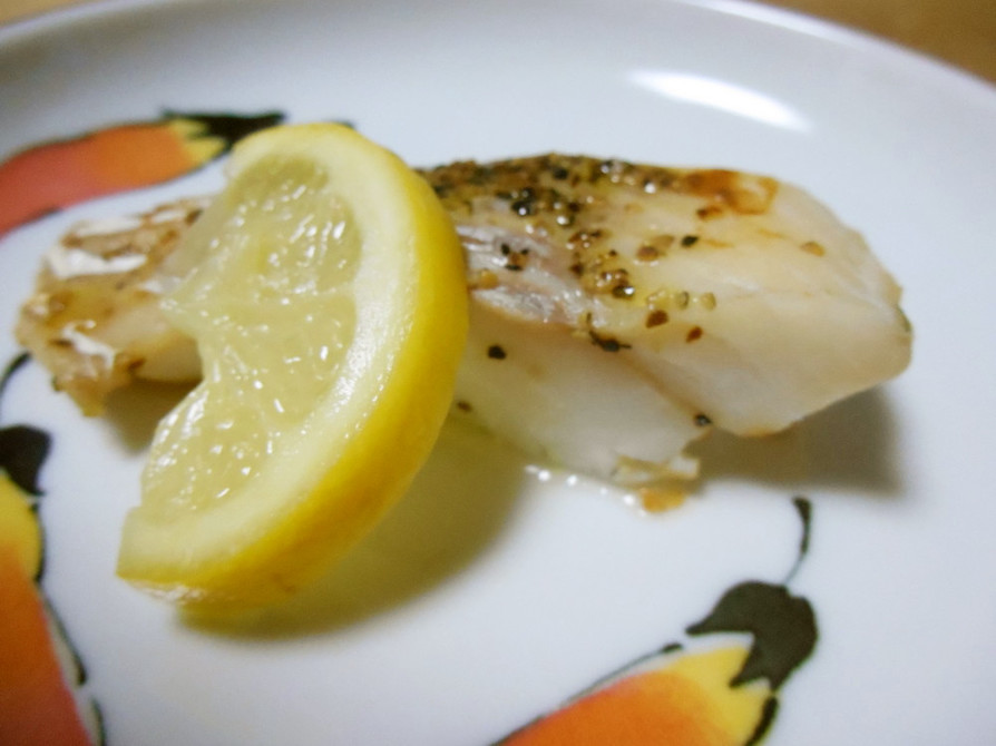 真鱈の塩レモンペッパーソテーの画像
