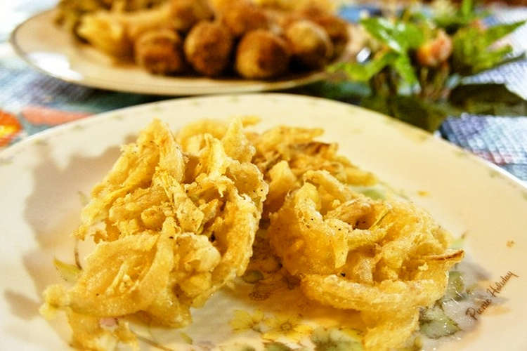 ３つの材料だけdeサクサクになる天ぷら衣 レシピ 作り方 By Happyママ クックパッド 簡単おいしいみんなのレシピが353万品