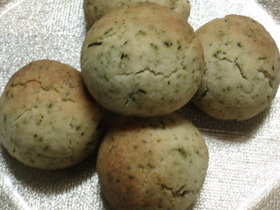 ほろ苦~い☆緑茶のクッキー