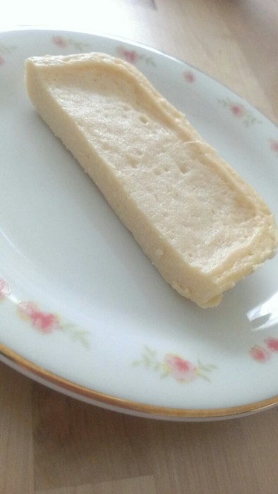 フライパンでヨーグルトチーズケーキの写真