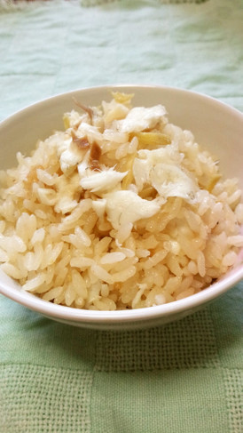 炊飯器でもいけます!鯛めし