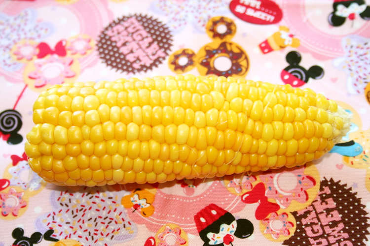 レンジで簡単お弁当皮付きとうもろこし レシピ 作り方 By ひな祭り クックパッド 簡単おいしいみんなのレシピが366万品