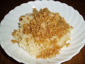 鶏そぼろご飯