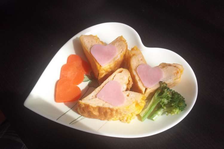 可愛いお弁当 簡単ハートの卵焼き レシピ 作り方 By らぶりーゆめめ クックパッド 簡単おいしいみんなのレシピが360万品