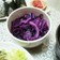 紫キャベツとオニオンの甘酢漬け