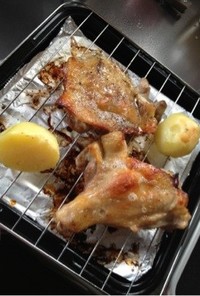 鶏足のオーブン焼き！